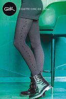 Vzorované pančuchové nohavice Colette Chic 03