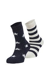 2 pack hrejivých ponožiek Estrella