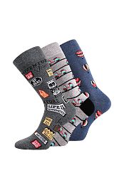 3 pack ponožiek Depate Mix D