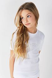 Dievčenské bavlnené tričko Lea
