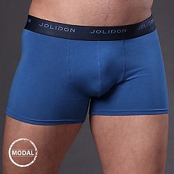 Pánske boxerky JOLIDON Silk Touch Blue